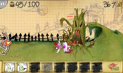 Gameplay of the Ghost Wars for Android phone or tablet.