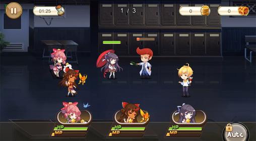 Girls X: Battle - Android game screenshots.