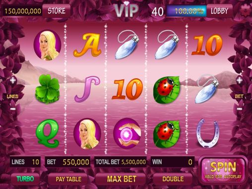 Gameplay of the Givemenator slots: Free slots for Android phone or tablet.