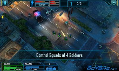 Gameplay of the Global Outbreak for Android phone or tablet.