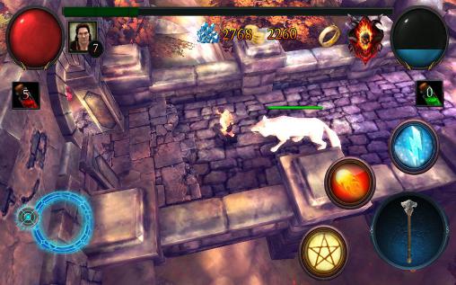 Glory warrior: Lord of darkness - Android game screenshots.