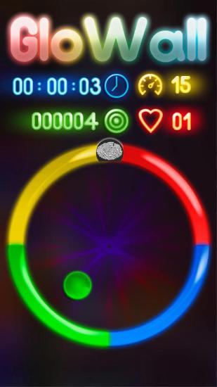 Glowall - Android game screenshots.