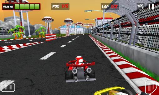 Go karts 3D - Android game screenshots.