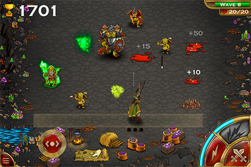 Goblins raid - Android game screenshots.