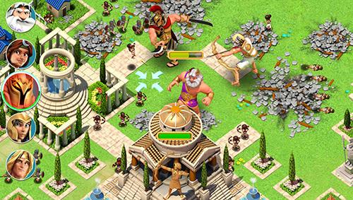 Gods of Olympus - Android game screenshots.