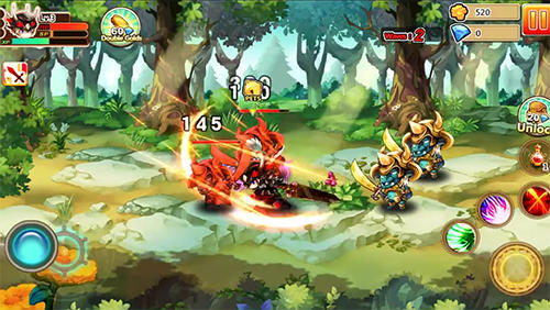 Gods wars 4: Arise of war god - Android game screenshots.