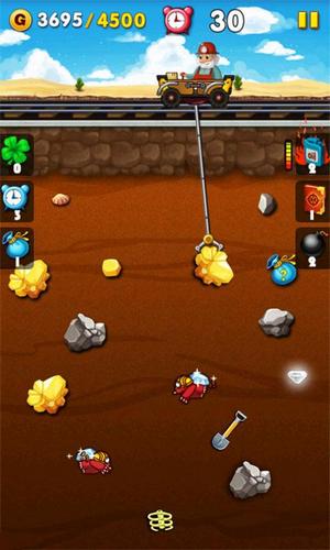 Gold miner by Mobistar - Android game screenshots.
