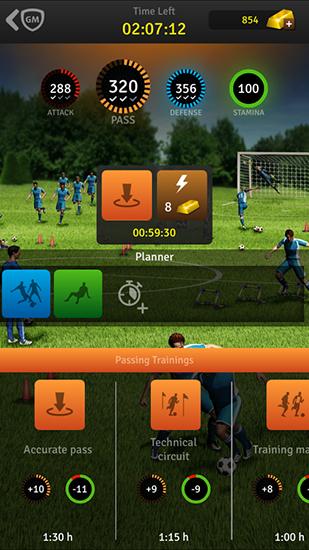 Golden manager - Android game screenshots.