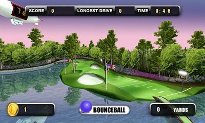Gameplay of the Golf Battle 3D for Android phone or tablet.