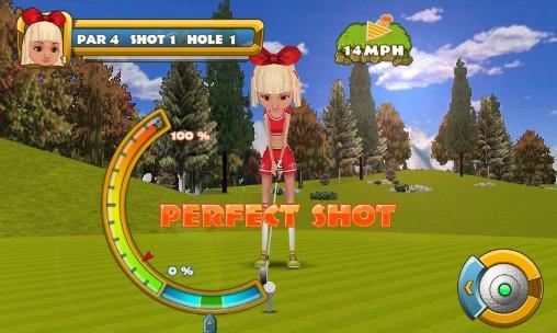 Golf championship - Android game screenshots.