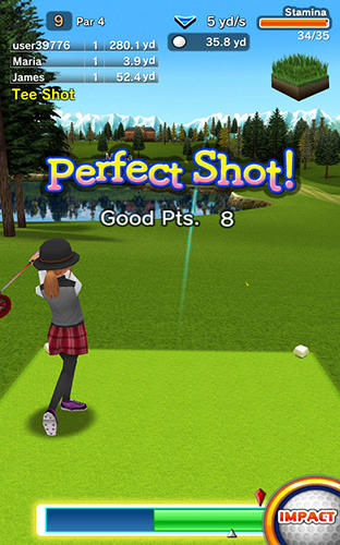 Golf days: Excite resort tour - Android game screenshots.