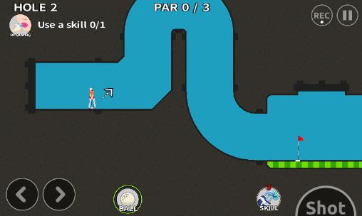Golftrix - Android game screenshots.