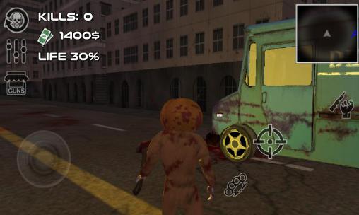 Grab the auto: Bloody Halloween - Android game screenshots.