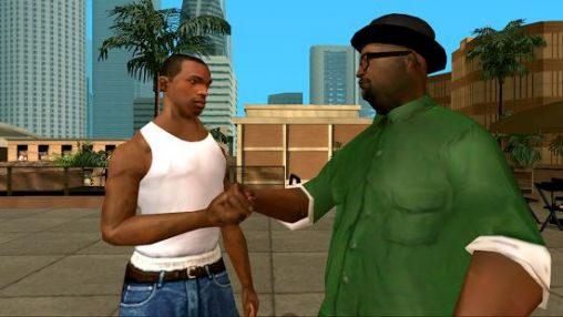 Grand theft auto: San Andreas - Android game screenshots.