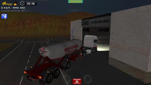 Grand truck simulator - Android game screenshots.