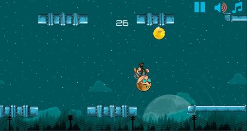 Gameplay of the Gravity flip for Android phone or tablet.