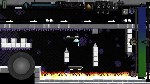 Gravity goose - Android game screenshots.