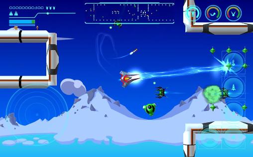 Gravity hero - Android game screenshots.