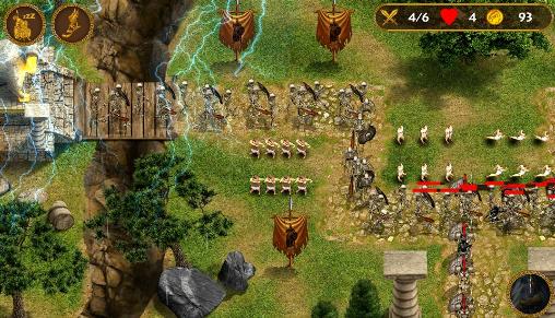 Greece defense - Android game screenshots.