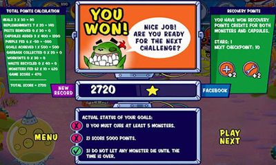 Greedy Monsters - Android game screenshots.