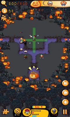 Gameplay of the Greedy Pigs Halloween for Android phone or tablet.
