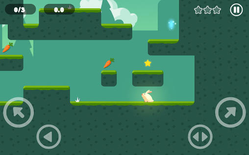 Greedy rabbit - Android game screenshots.