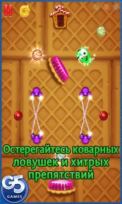 Gameplay of the Green Jelly for Android phone or tablet.
