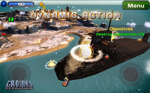 Ground operation - Android game screenshots.