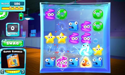 Gummy lab: Match 3 - Android game screenshots.