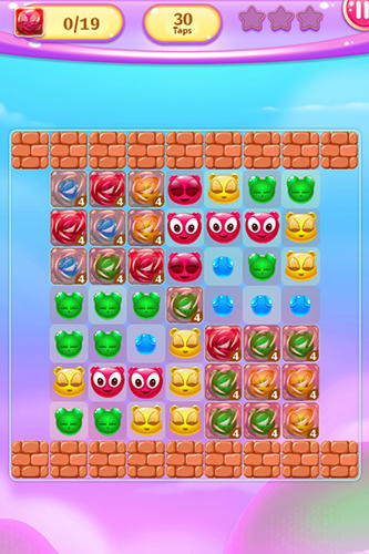 Gummy pop: Chain reaction game - Android game screenshots.