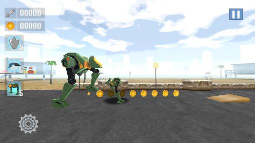 Gun bike - Android game screenshots.