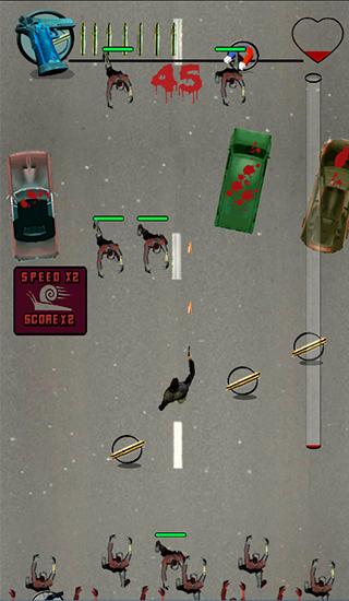 Gun to action: Zombie kill - Android game screenshots.
