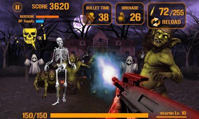 Gun Zombie:  Halloween - Android game screenshots.