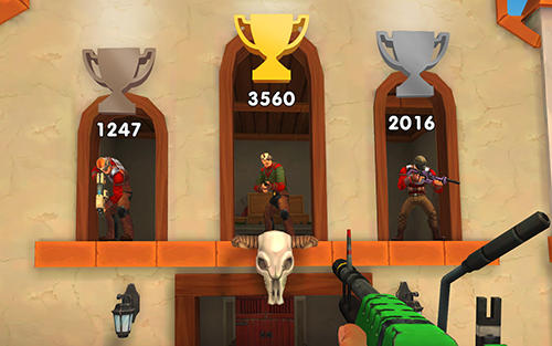 Guns of boom - Android game screenshots.