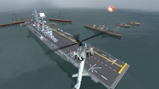 Gunship battle - Android game screenshots.