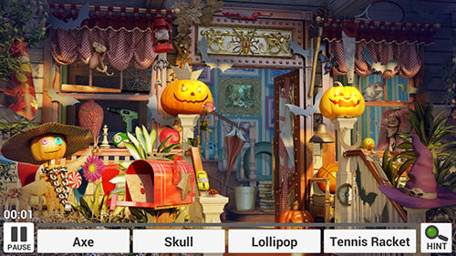 Halloween: Hidden objects - Android game screenshots.