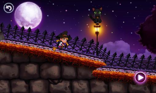 Halloween town racing - Android game screenshots.