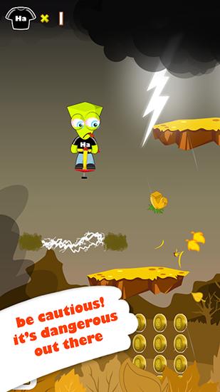 Haluci: Bounce bounce jump - Android game screenshots.