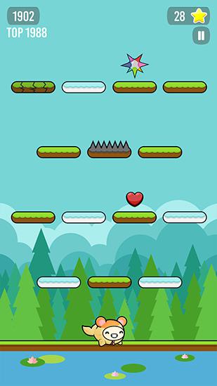 Happy hop! Kawaii jump - Android game screenshots.