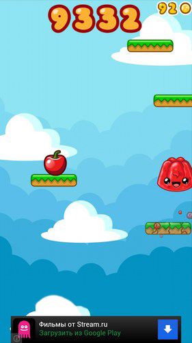 Happy jump! - Android game screenshots.