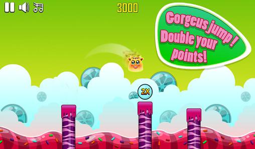 Happy jump jelly: Splash game - Android game screenshots.