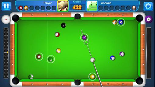 Happy pool billiards - Android game screenshots.