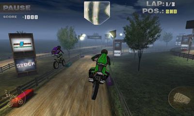 Gameplay of the Hardcore Dirt Bike 2 for Android phone or tablet.