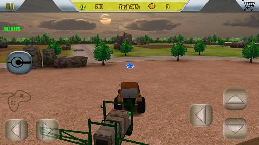 Harvester simulator: Farm 2016 - Android game screenshots.