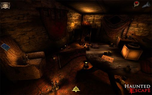 Gameplay of the Haunted escape for Android phone or tablet.