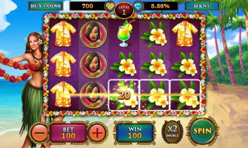 Hawaiian party: Slots - Android game screenshots.
