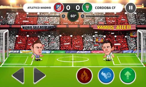 Head soccer: La liga - Android game screenshots.