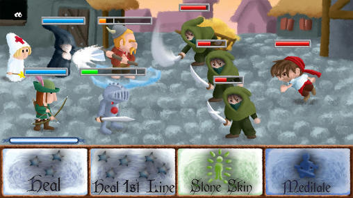 Healer quest - Android game screenshots.