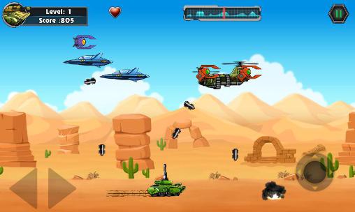 Heavy weapon: Rambo tank - Android game screenshots.