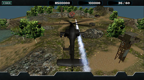 Heli world war gunship strike - Android game screenshots.